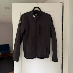 Helly Hansen Full Zip Crew Softshell Jacket Pockets